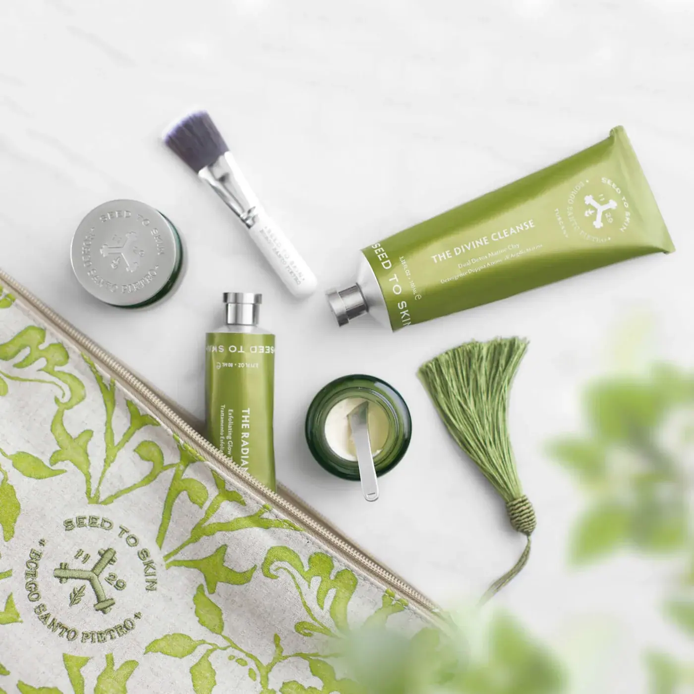 Seed to Skin The Essentials Kit, detail view