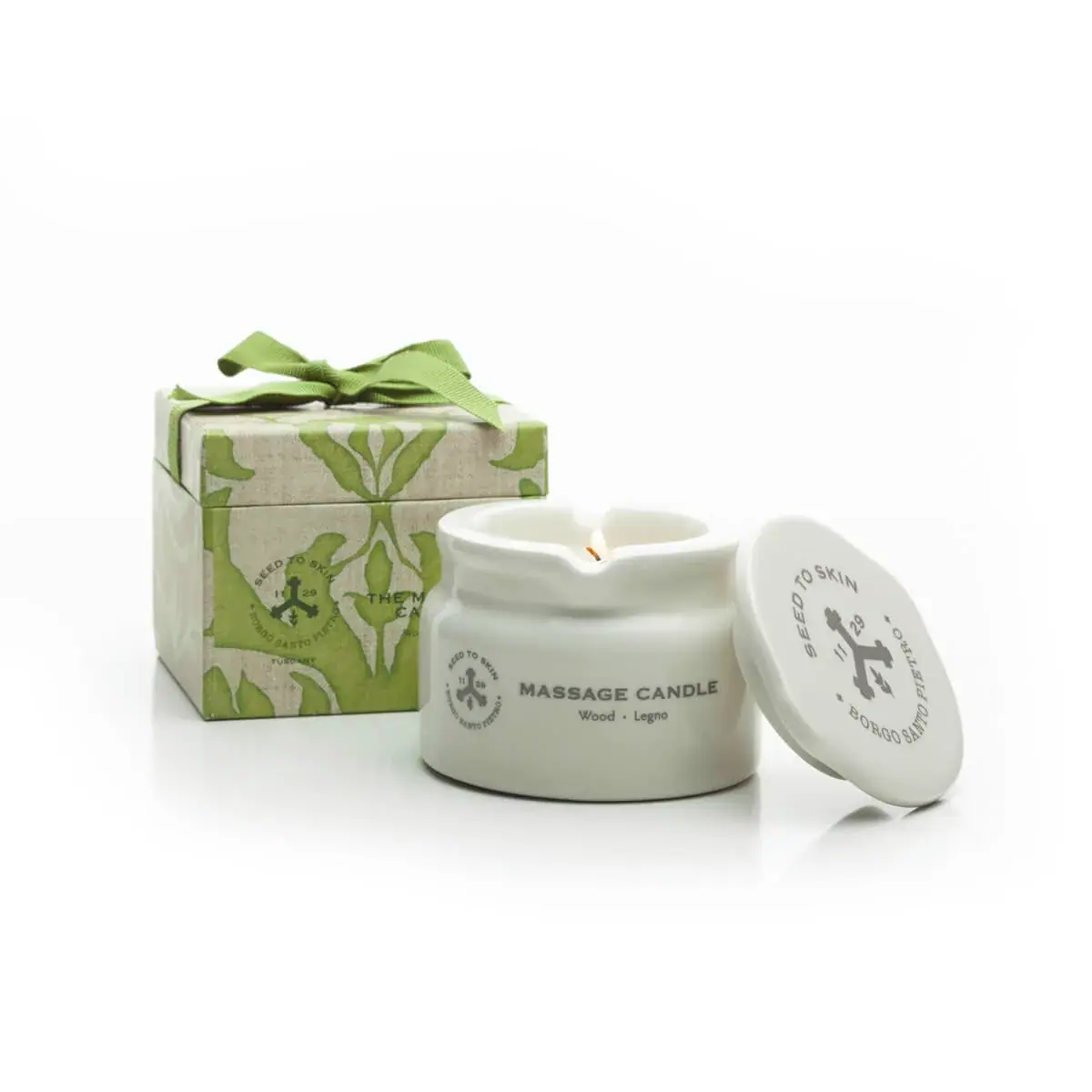 Seed to Skin The Massage Candle, detail view