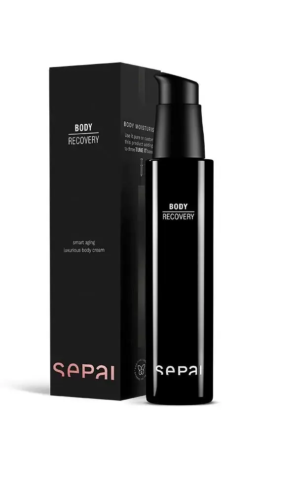 SEPAI BODY Recovery smart aging luxurious body cream, detail view