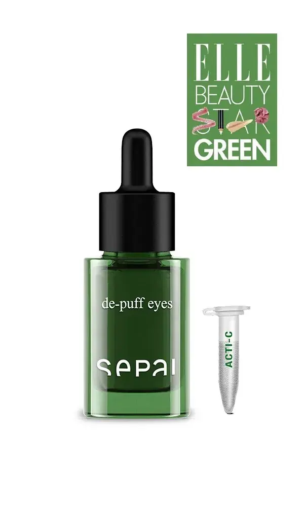 SEPAI DE-PUFF EYES de-puffing eye serum, detail view
