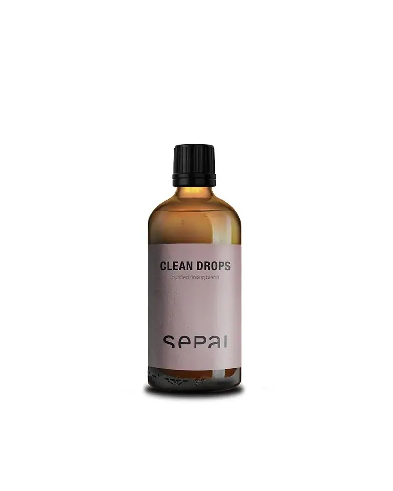 SEPAI ESSENTIAL Clean Drops purified cleansing blend, front view