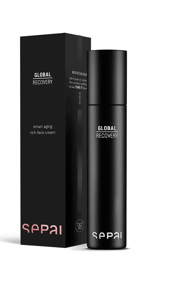 SEPAI GLOBAL Recovery smart aging lightweight cream, detail view