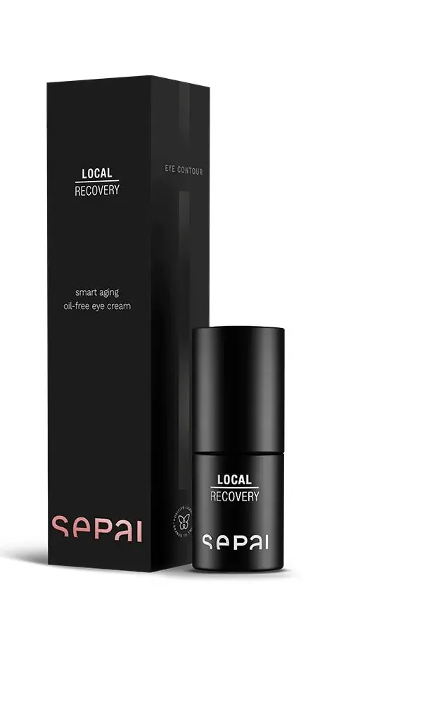 SEPAI LOCAL Recovery smart aging oil-free eye contour, detail view