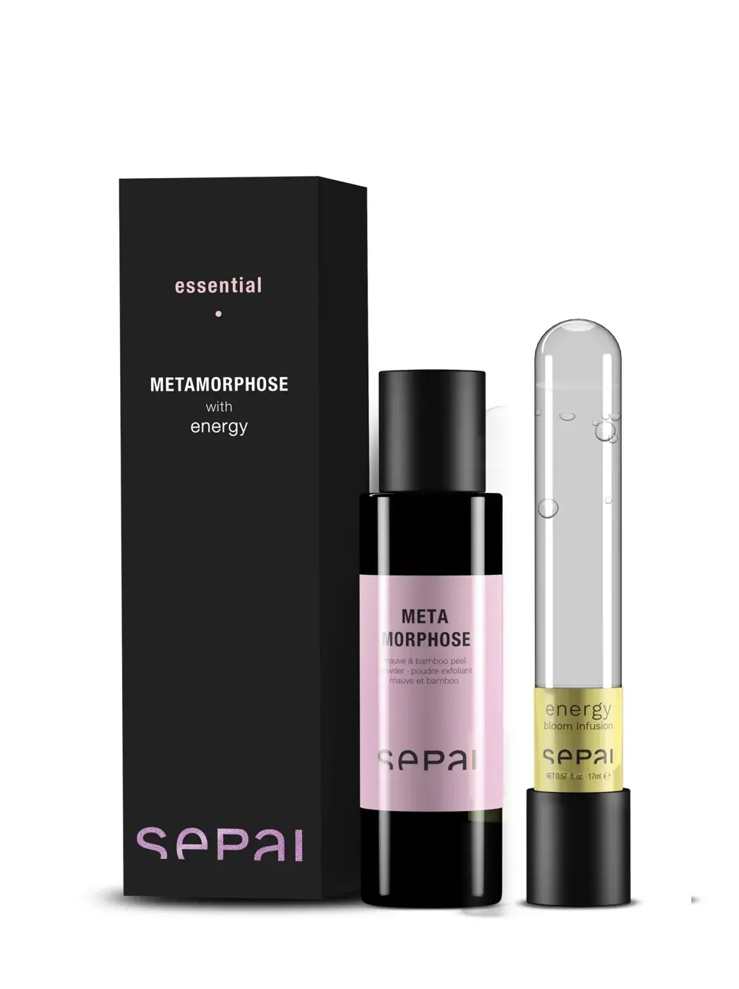 SEPAI METAMORPHOSE peel powder, detail view