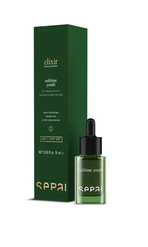 SEPAI SUBLIME YOUTH all-purpose rescue oil, detail view