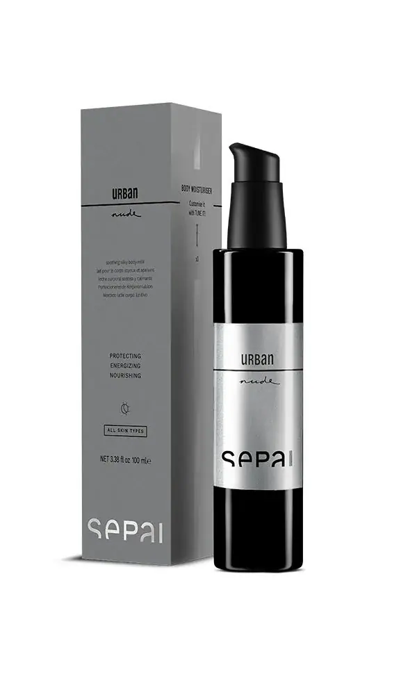 SEPAI Urban NUDE soothing silky body lotion, detail view