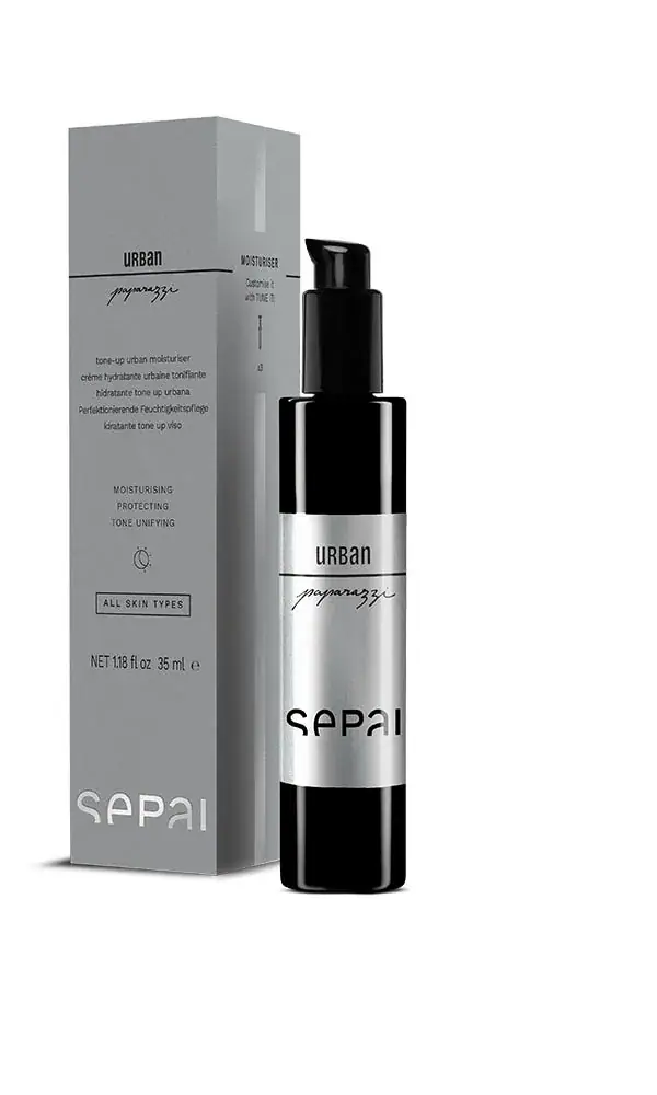 SEPAI Urban PAPARAZZI hydrating & tone-up light face cream, detail view