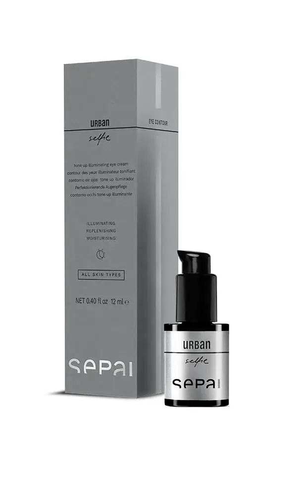 SEPAI Urban SELFIE tone-up illuminating eye cream, detail view