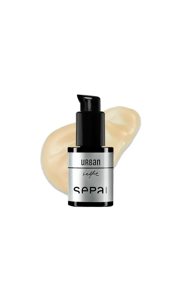 SEPAI Urban SELFIE tone-up illuminating eye cream, texture view