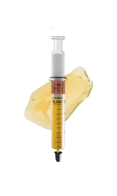 SEPAI v6.8 TAN face self tanning and antioxidant booster, texture view