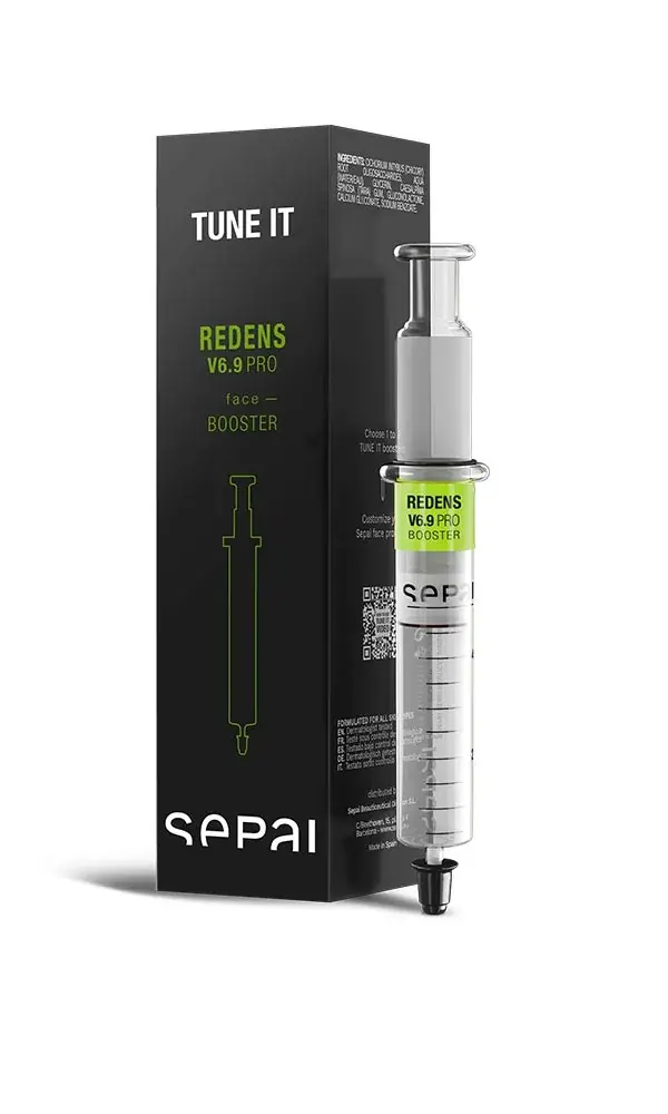 SEPAI v6.9 REDENS face volumizing booster, detail view
