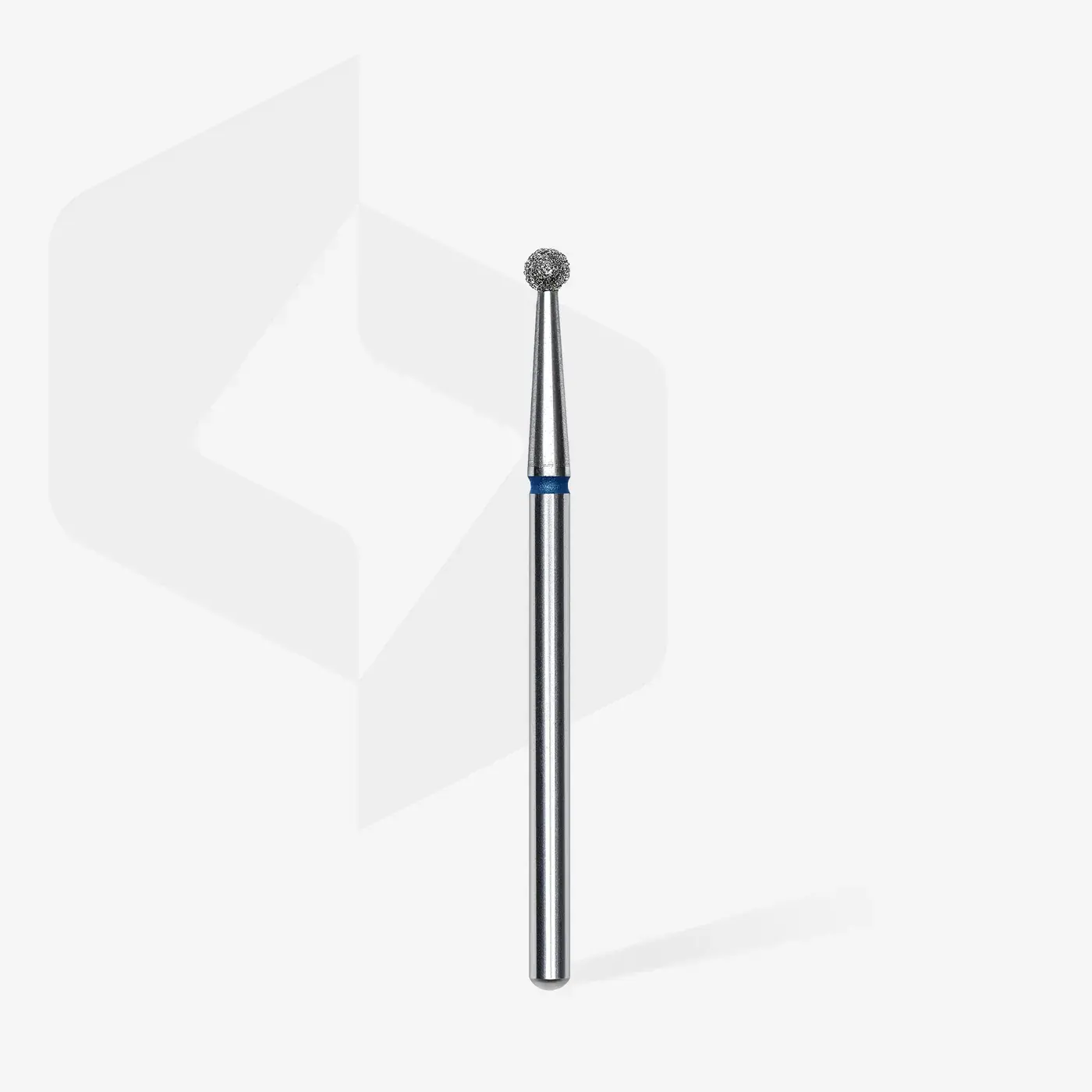 Staleks Diamond nail drill bit ball blue EXPERT head diameter 2,5 mm, detail view