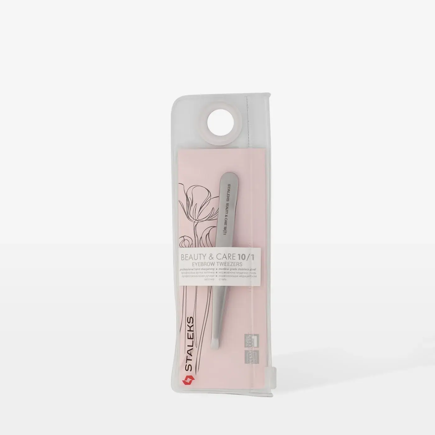 Staleks Eyebrow tweezers BEAUTY & CARE 10, lifestyle view