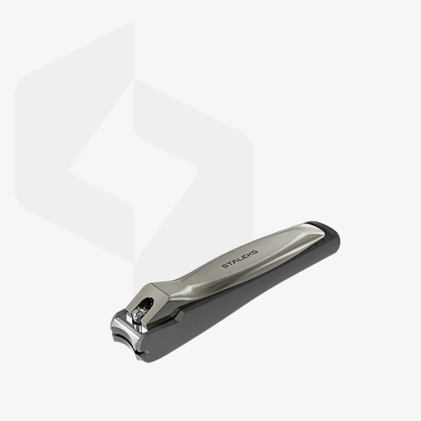 Staleks Nail clipper with container for nails BEAUTY & CARE 20, detail view
