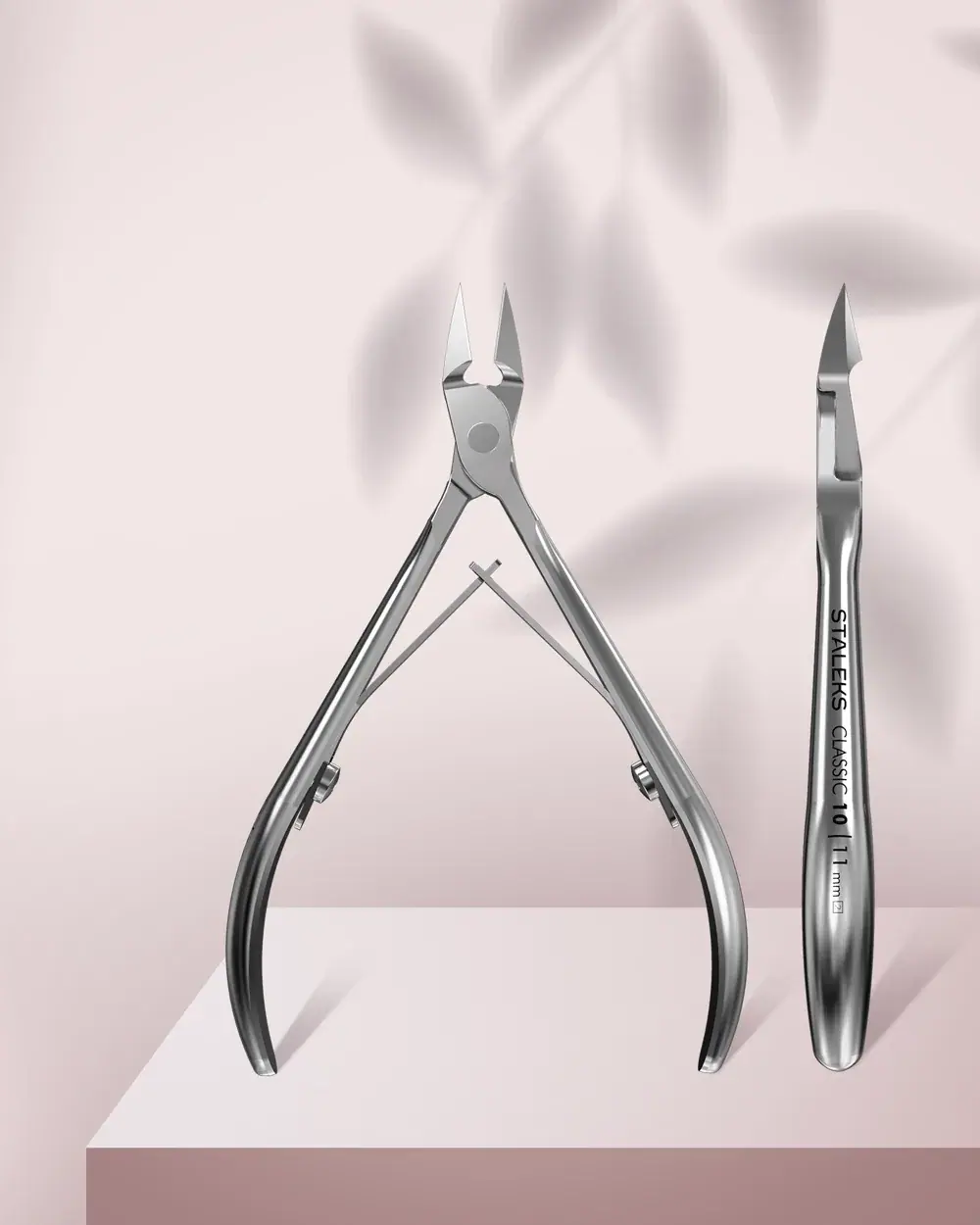 Staleks Сuticle nippers CLASSIC 10 11 mm Staleks Сuticle nippers CLASSIC 10 11 mm, front view