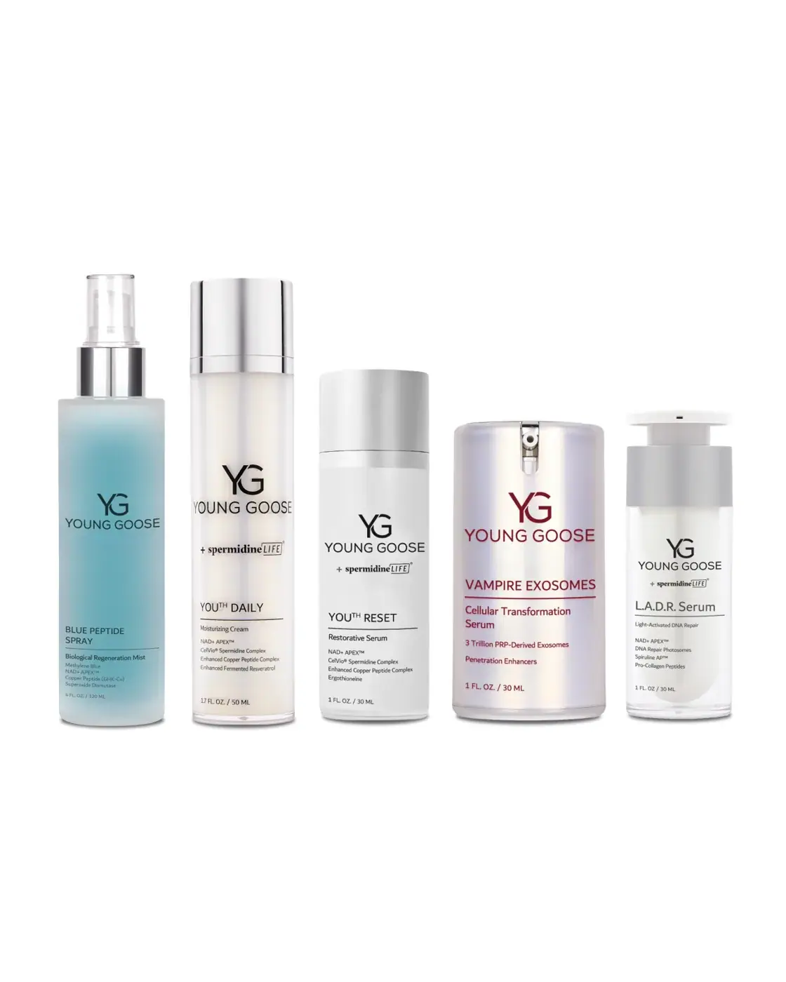 Young Goose TOPICAL LONGEVITY PROTOCOL Young Goose TOPICAL LONGEVITY PROTOCOL, front view
