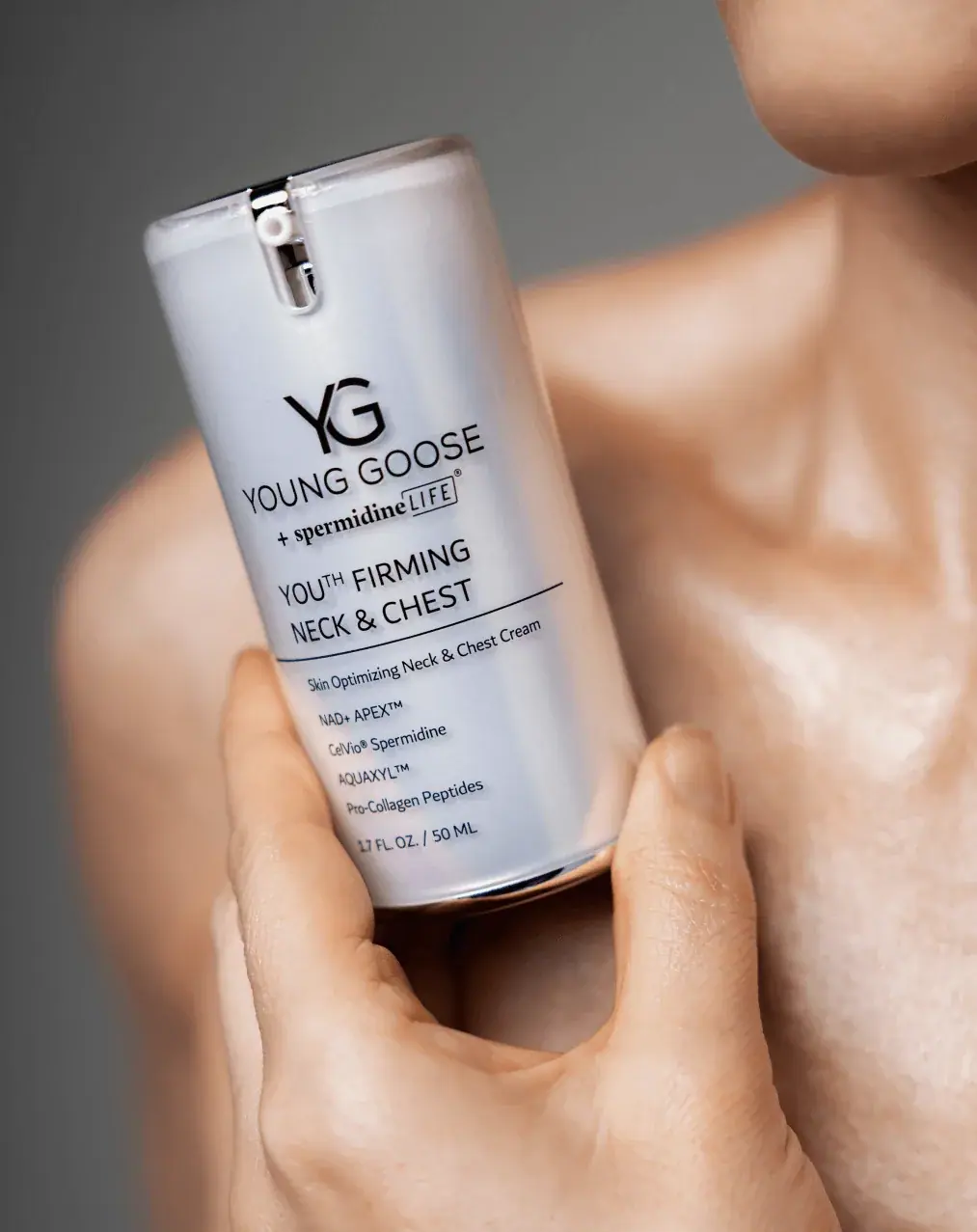 Young Goose YOUTH FIRMING NECK & CHEST, packaging view