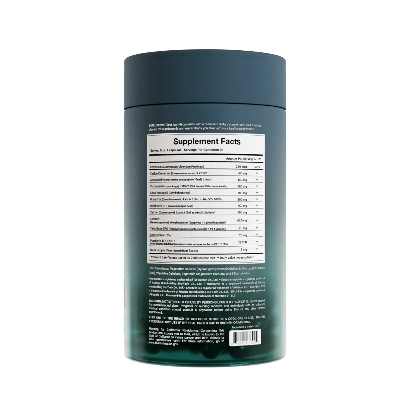 Zenos Health BurnZen, detail view