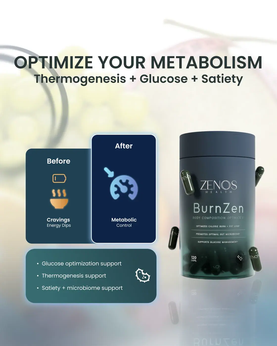 Zenos Health BurnZen, texture view