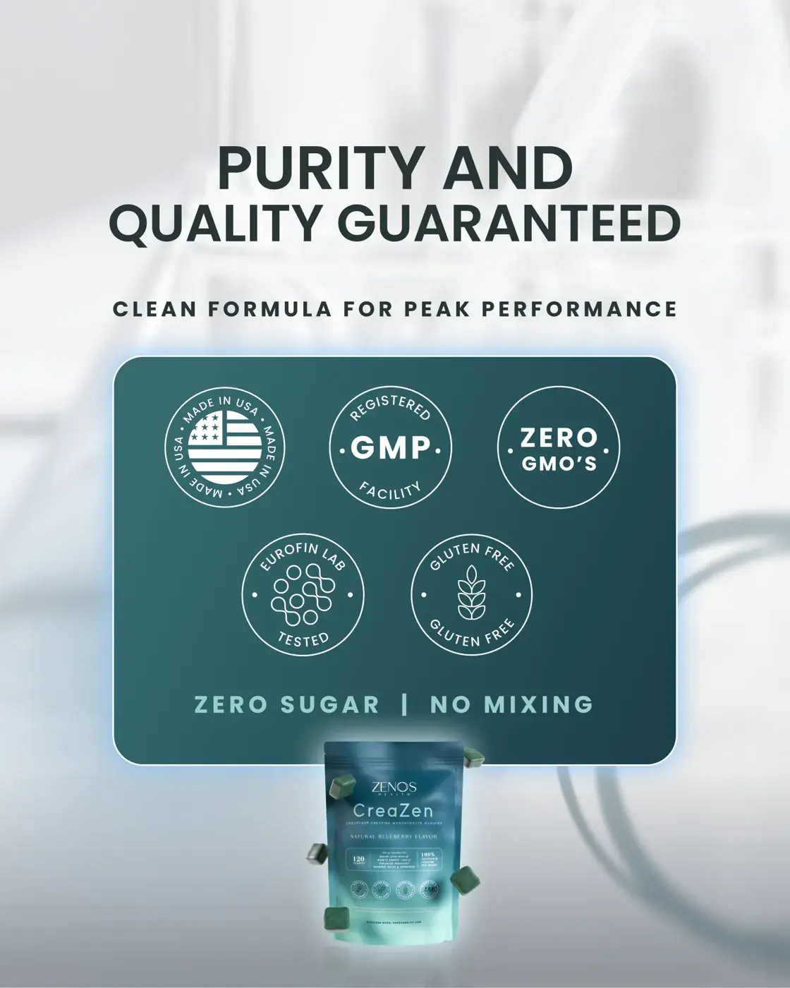 Zenos Health CreaZen, packaging view