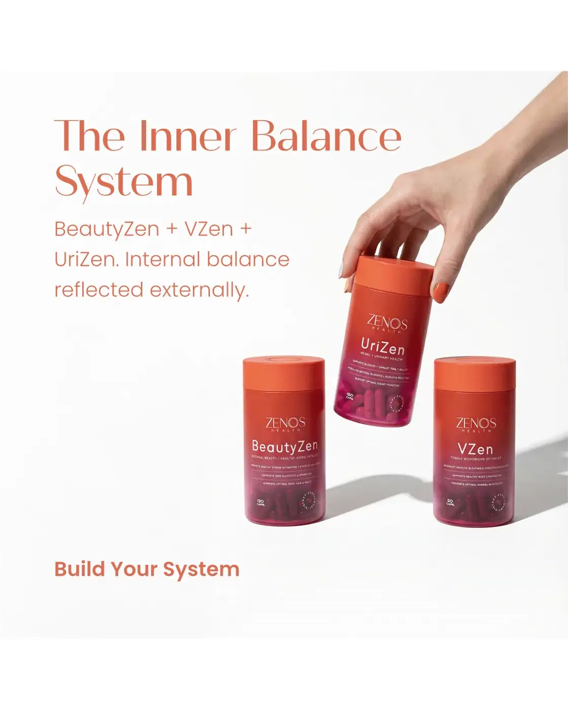 Zenos Health Inner Balance System Zenos Health Inner Balance System, front view
