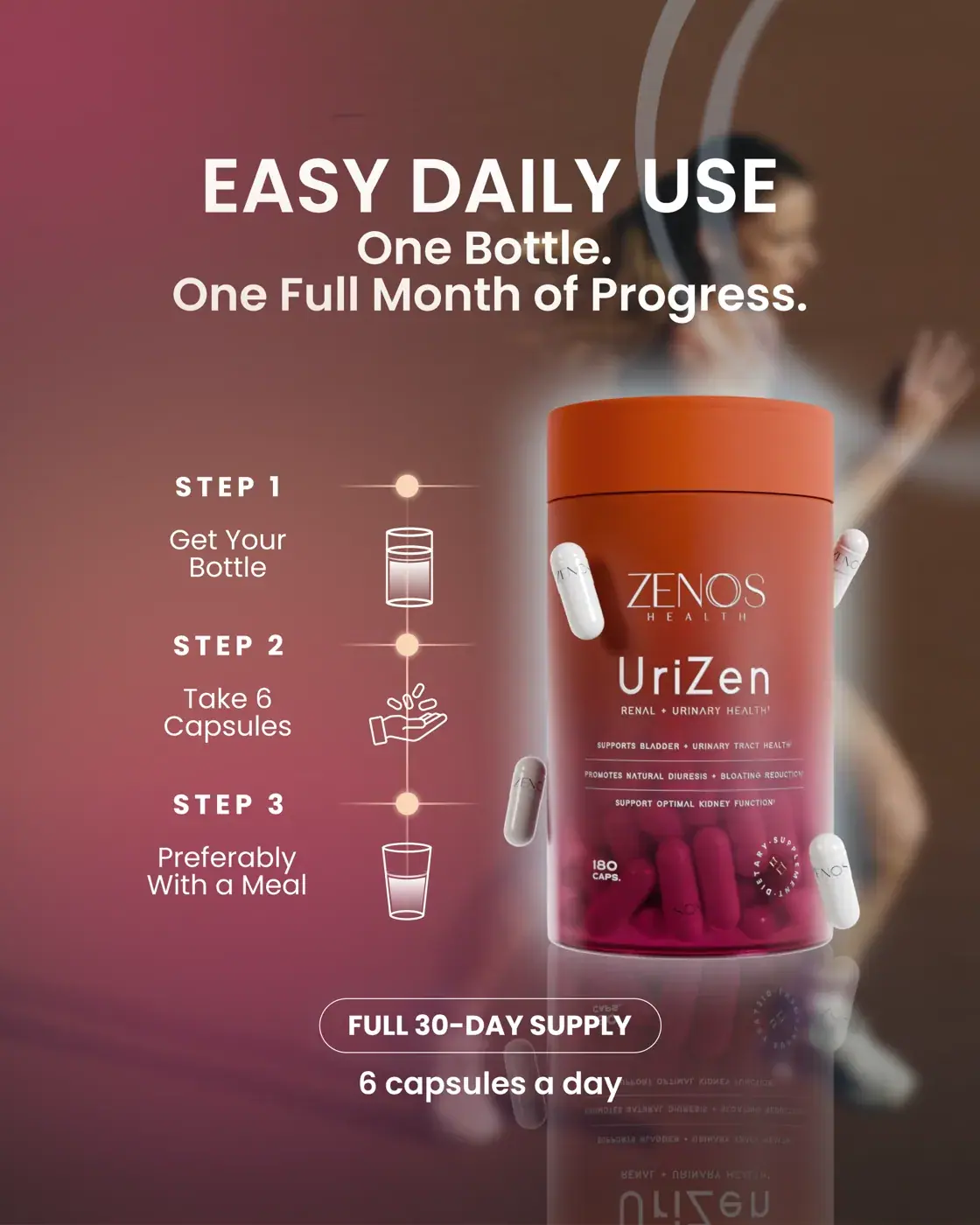 Zenos Health UriZen, packaging view