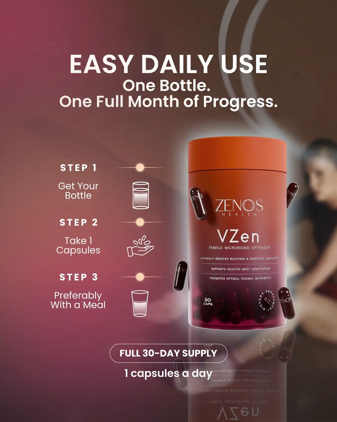 Zenos Health VZen, packaging view