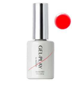 Akzentz Gel-Play Glass Magnetic Glass Red