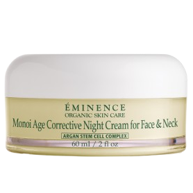 Eminence Organics Monoi Age Corrective Night Cream for Face Neck