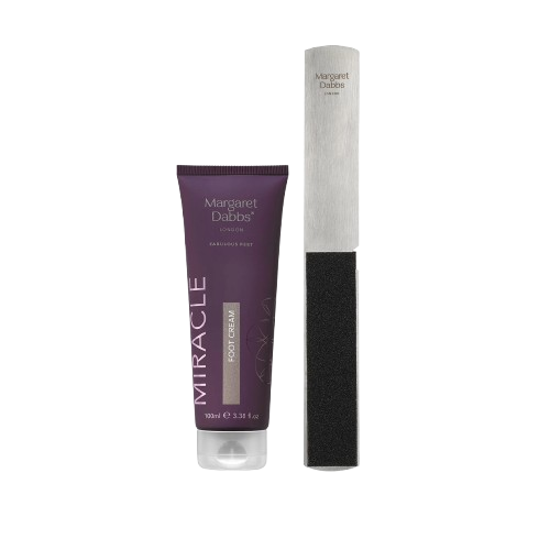Margaret Dabbs Miracle Foot Cream and Professional Foot File Duo