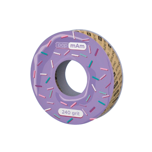 Staleks Disposable white abrasive tape papmAm EXPERT 240 grit for the plastic case