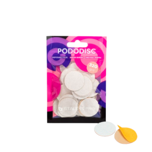 Staleks Disposable white files for pedicure disc PODODISC L EXPERT 320 grit (50 pcs)
