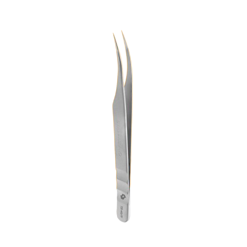 Staleks Professional eyelash tweezers EXPERT 40 TYPE 11 (curved)
